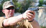 Low Mill 1911 Long Barrelled Pistol