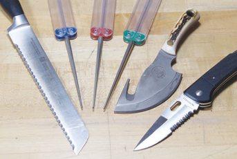 Sharpening Serrated Knives