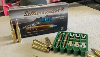 Sellier & Bellot 6.5X55 eXergy Blue non-lead