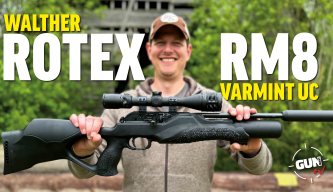A LOT OF AIRGUN FOR THE MONEY! THE WALTHER ROTEX RM8 VARMINT UC