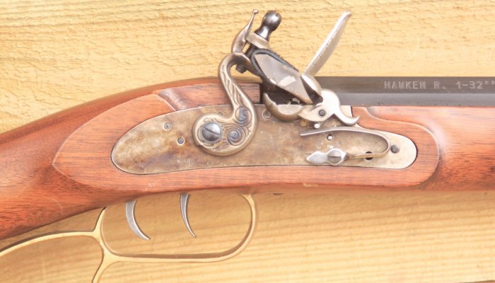 Ardesa Hawken flintlock rifle, Reproduction Firearms