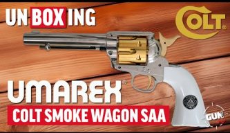 UNBOXING; Umarex Colt Smoke Wagon SAA